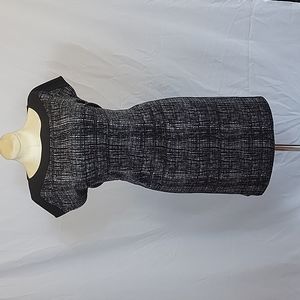 AA Studio Black & White Patterned Dress 18 XXL 2XL